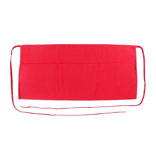 Monarch Brands Waist Aprons , Red, 12PK P-WAISTAPRON-RED - main